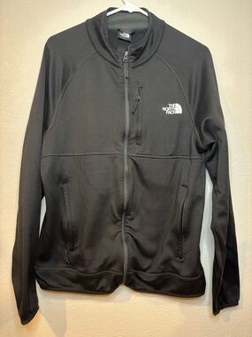 The North Face Black Full-Zip Light Weight Jacket